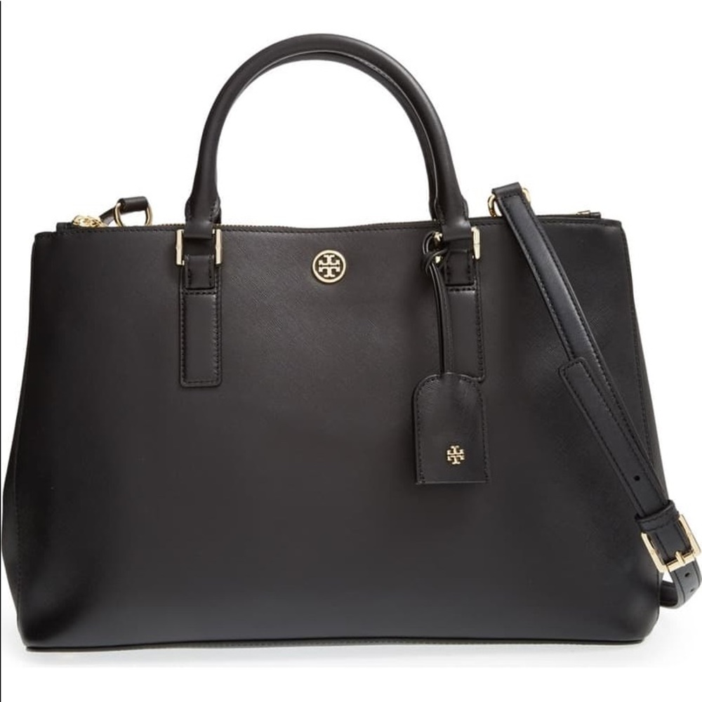 Tory Burch Robinson Double Zip Tote